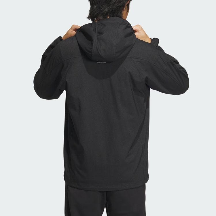 Adidas 24/7 Aeroready Hooded Track Jacket Jackets & Coats Men's Black IS5137