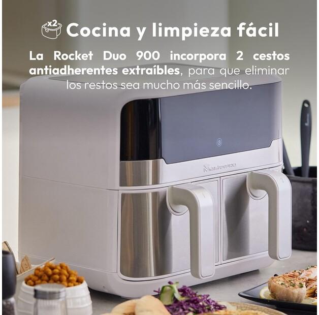 Фритюрница Masterpro Rocket Duo 900 белая (BGMP-9178-WH)