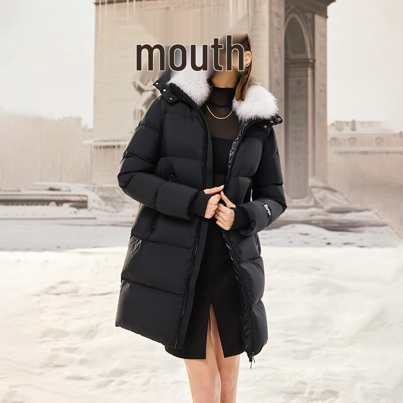 Gaofeng Queen 4.0 Black Gold Mid-length Goose Down Jacket