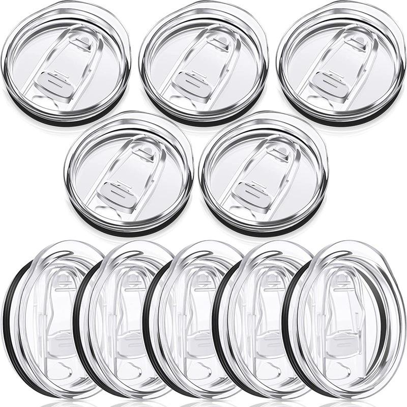 12oz & 20oz Leak-Proof AS Plastic Sealing Lid with Push-Tab