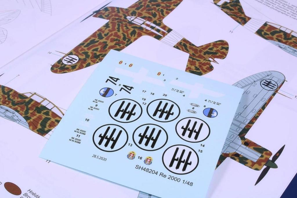 Special Hobby 1/48 Italian Reggiane Re.2000 Falco 1 Series Plastic Model SH48204n