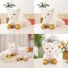 Realistic Snow Fox Plush Toy Soft Stuffed Animal Doll For Kids Ideal Gift