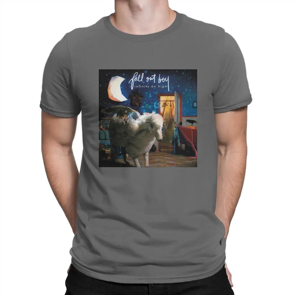 Fall Out Boys Newest TShirt for Infinity On High Round Neck Basic T Shirt Hip Hop Birthday Gifts Streetwear Unisex