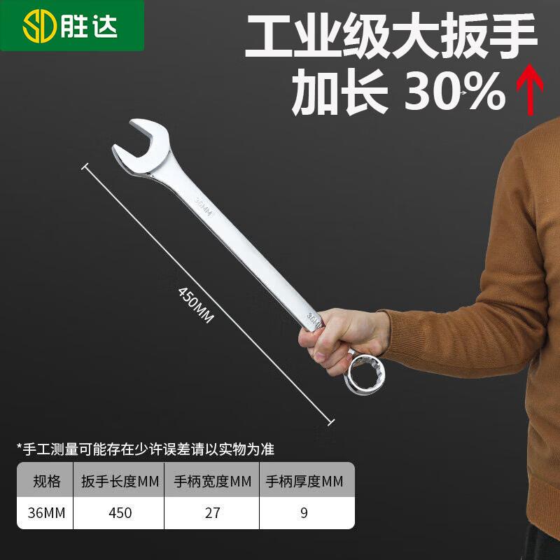 Shengda Industrial Grade Dual-Purpose Combination Wrench