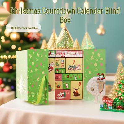 2026 Weihnachtsgeschenk Überraschungsbox: Countdown-Kalender für Heiligabend mit kleinen Geschenkverpackungen