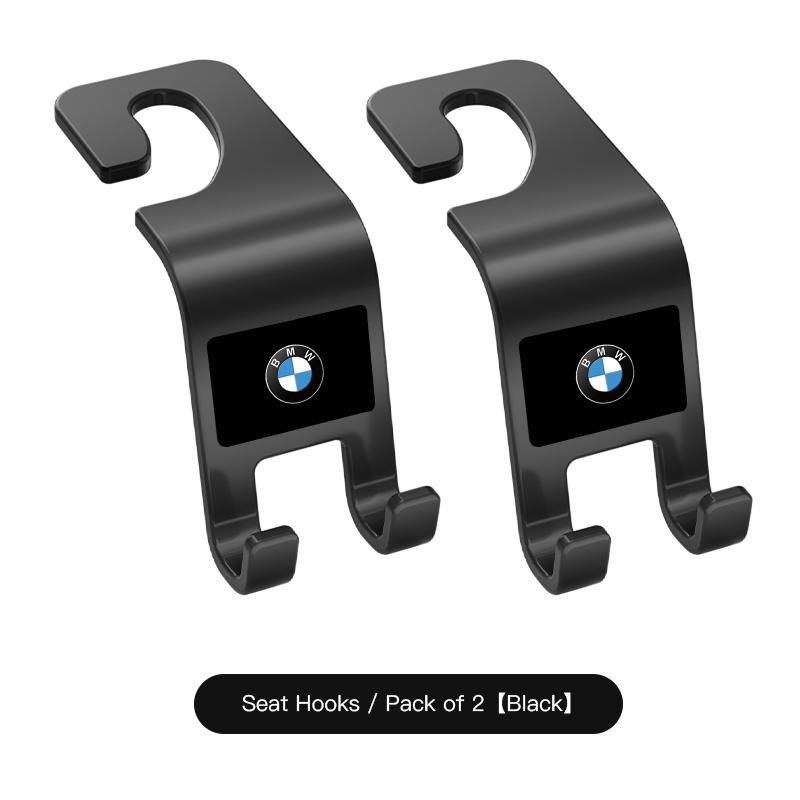 BBKH5 2PCS Car Seat Hook Headrest Hanger Universal Car Back Seat Hook BMW Performance E46 E60 E90 E39 E87 E36 E92 E70 E91 X3 X5 X1