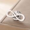 Teamer Infinity Symbol Endless Brooch Stainless Steel Pin Brooch Classic Vintage Clothing Minimalist Jewelry Gift 2026 New