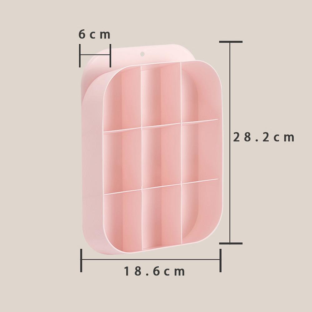 Wall-mounted Underwear Sock Storage Box Closet Bra Garments Holder Bin Drawer Case Large Clothcompartment Box Space-saving