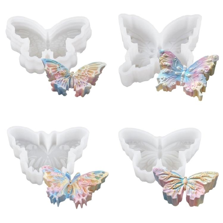 Butterfly Silicone Molds Butterfly Candle Mould Scented Candle Molds Baking Molds Castings Molds Craft Supplies
