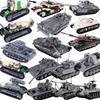 MOC Military Vehicles Building Bricks Hummers US Army Assault Car Blocks SpeciaI Police SWAT Team Soldier Tanks Model Gift Toys