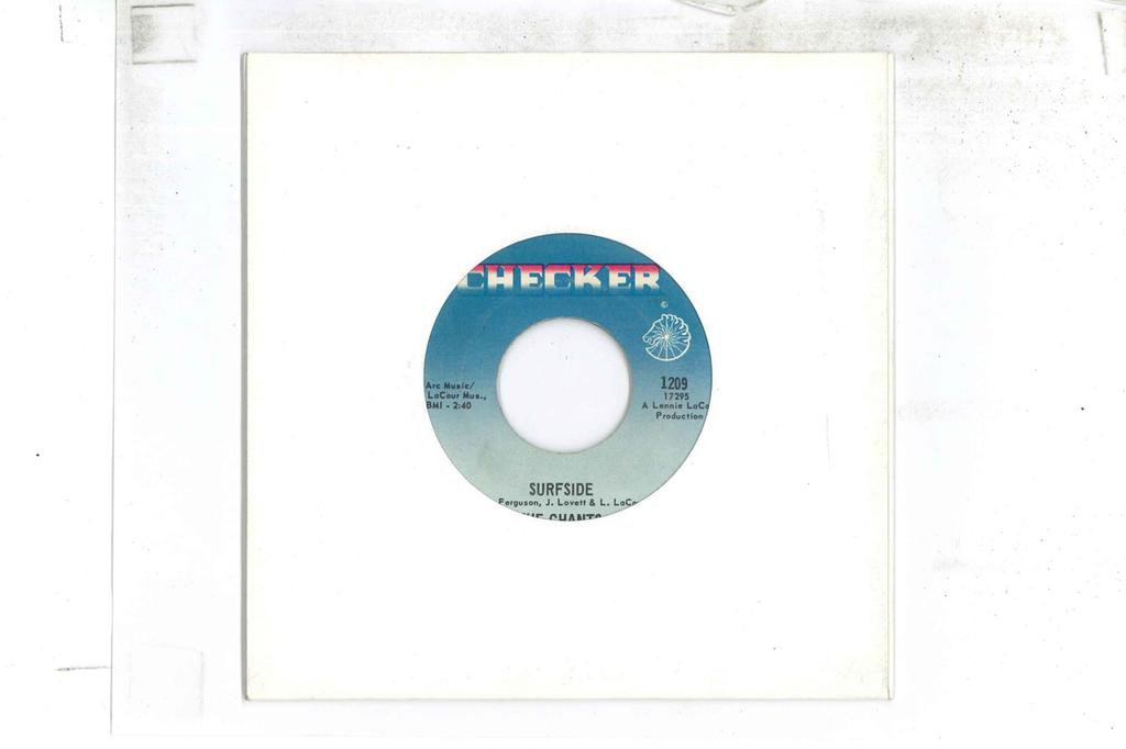 7palcová deska CHANTS  Surfside  Chicken N Gravy 1209 CHECKER 1968 US SoulFunk Použitá