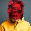 Tam Yüz Kayak Maskesi Balaclava Sıkıntılı Örme Kap Skullies Caps Beanie Caps Streetweed