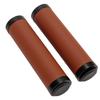 Gripy na kolo Nárazuvzdorné Protiskluzové Měkké z vláknité kůže Gripy na řídítka s koncovým krytem pro Horská kola