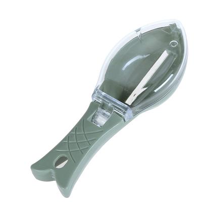Grattoir en plastique pour nettoyer les écailles de peau de poisson, brosse manuelle pour fruits de mer