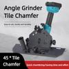 45 Degree Angle Tile Chamfering Machine Cutting Tool Small Edging Machine Chamfer Bracket Portable Angle Grinder