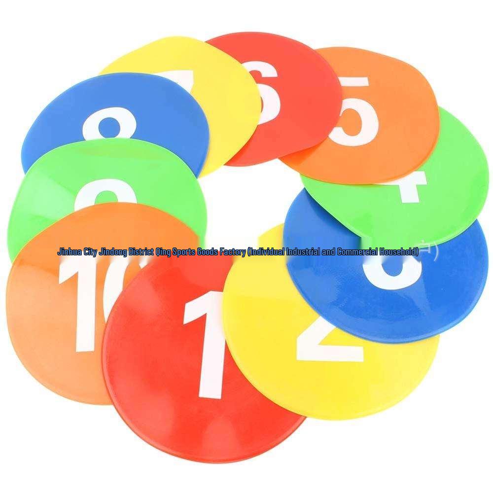 Football & Basketball Training Number Plates and Landmark Signs