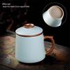 Shangqi Keramik-Teetasse mit Deckel