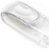 Hair Clipper Transparent Cover, DIY Replacement Clipper Protective Cover for Wahl 5 Star Cordless Magic Clip Clipper # 8148 Transparent Shell Silver