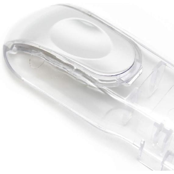 Hair Clipper Transparent Cover, DIY Replacement Clipper Protective Cover for Wahl 5 Star Cordless Magic Clip Clipper # 8148 Transparent Shell Silver