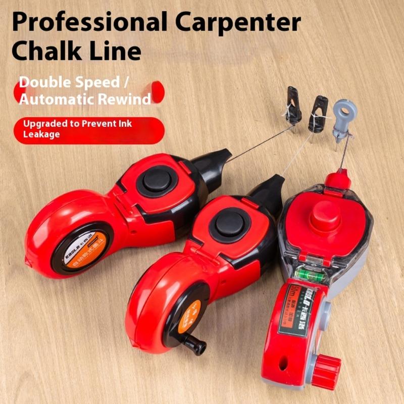 Manual/Automatic Line Marker For Carpentry Leakproof Inks Sealing Technology Woodworking Scribing Tool