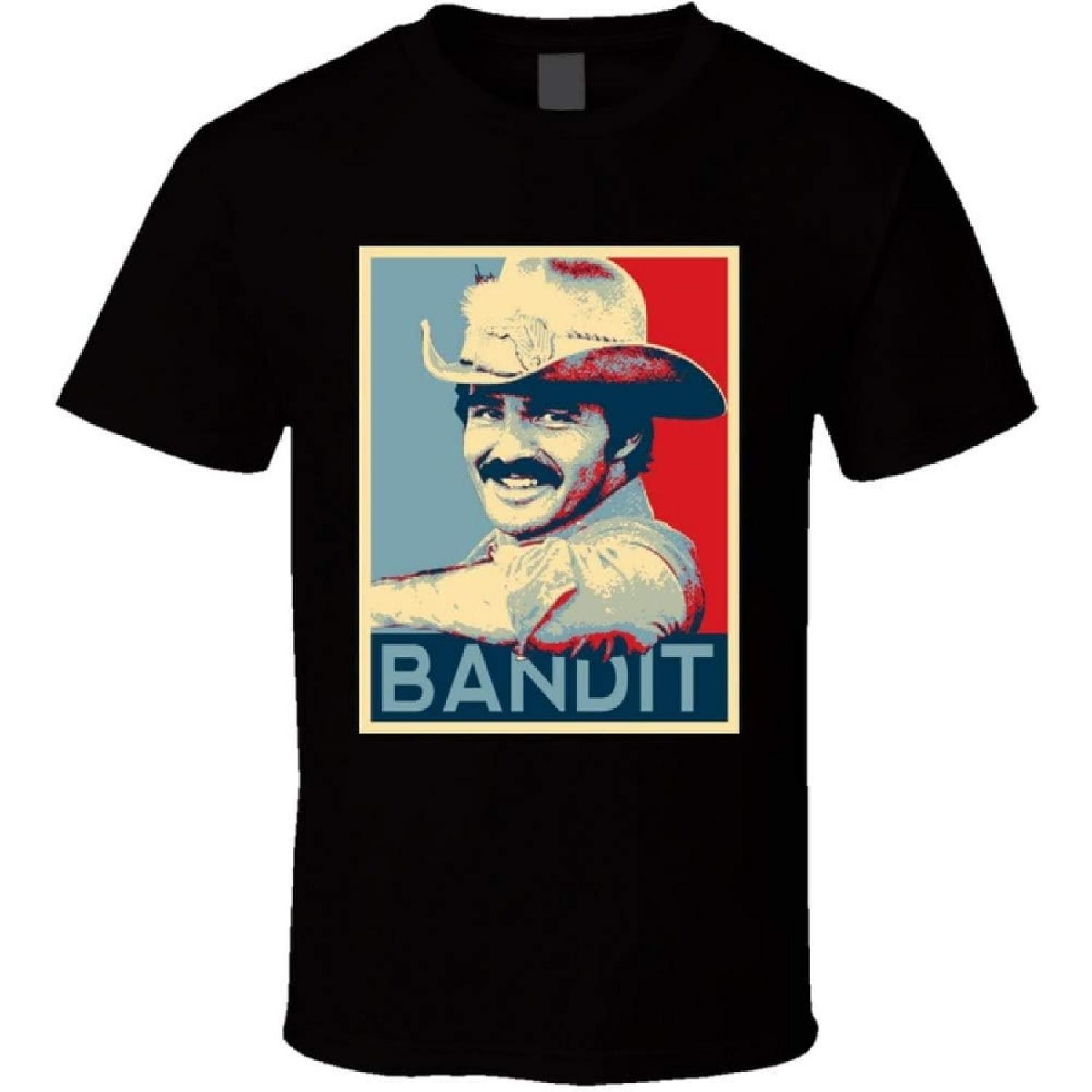 Droomdy Smokey & The Bandit Hope Style Burt Reynolds car Chase Classic Movie Black t-Shirt S чёрный