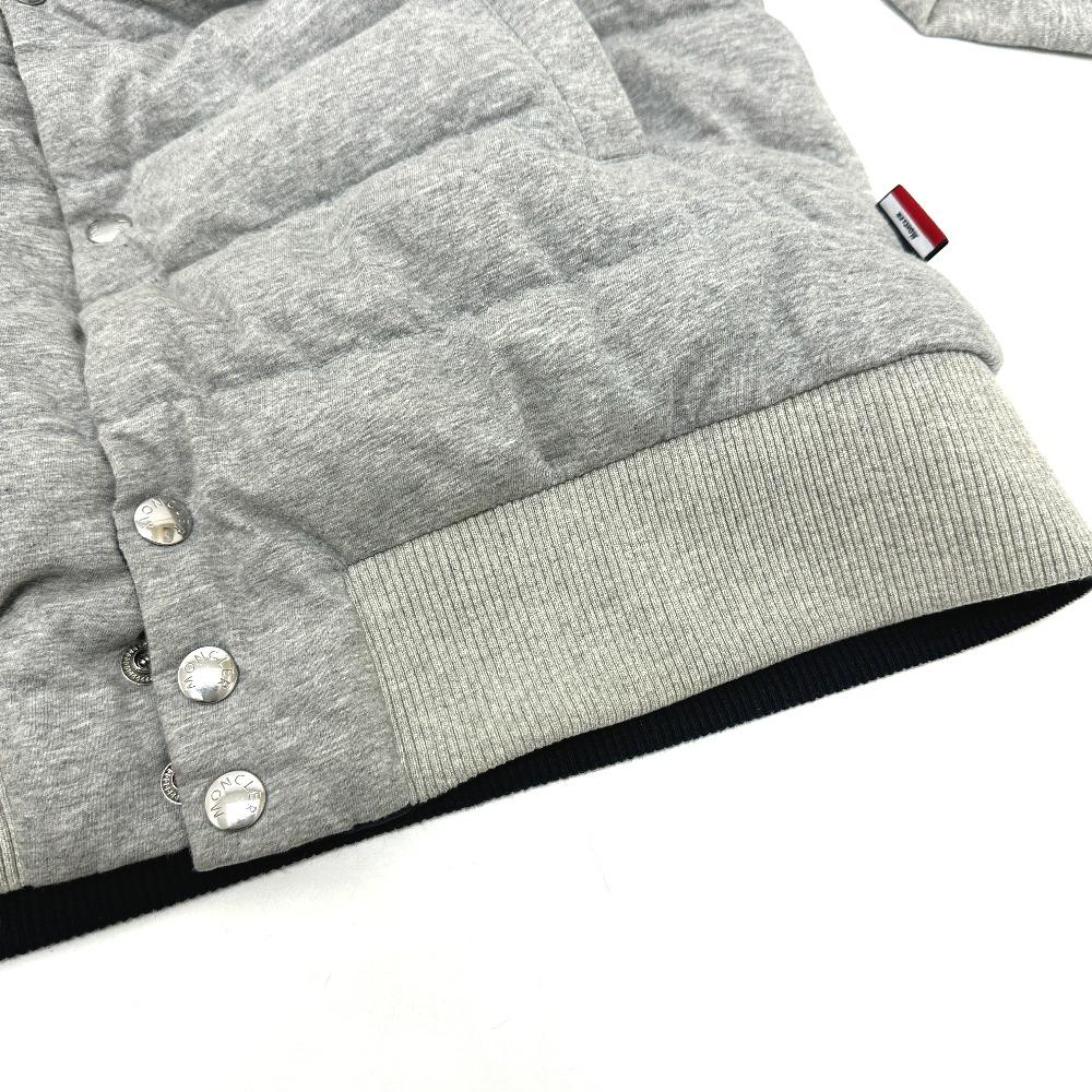 MONCLER Maglia Cardigan Apparel Reversible Jacket Nylon / cotton Navy/gray