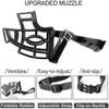 Breathable Basket Dog Muzzle Large Size 1