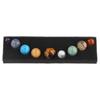 Natural Crystal 9 Planets Ball Solar Sun System Rock Quartz Stones Beads Healing Reiki Chakra Energy Sphere Galaxy Model Globe