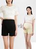Maternity Ice Silk Safety Shorts: Plus Size, High Waist, High Elasticity, for Comfortable Wear During All Pregnancy Stages