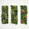Realistic Artificial Plant Grass Wall Ivy Vibrant Greenery Faux Jungle Grass Panel Rattan Leaves Branches