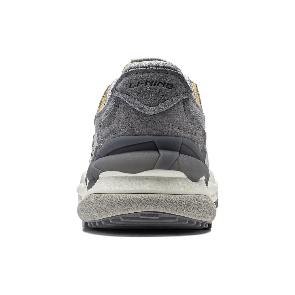 Li Ning Origin 2 Origin 2 Slip Resistant Abrasion Resistant Low Top Casual Shoes Men's Brick Gray AGCT323-1