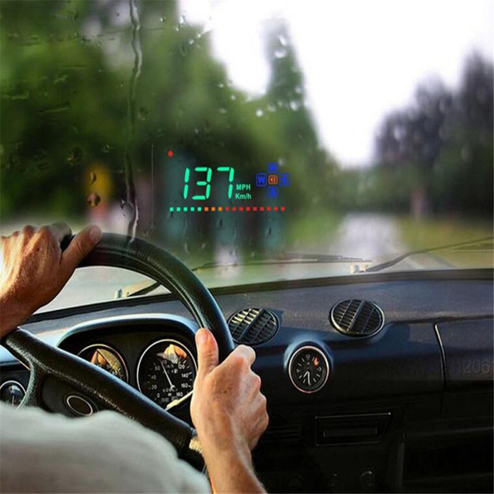 2ks HUD Fólie Univerzální Auto Head-up Displej Exkluzivní Průhledná Fólie Reflexní Fólie na Čelní Sklo Nástroj pro GPS Navigaci