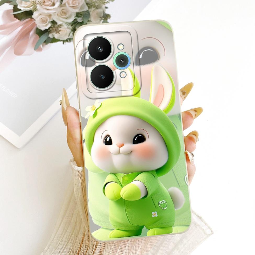 Cover For Realme 15 Pro Casing RMX5101 Silicone Luxury Fashion Flowers Kawaii Cute Painted Shockproof Phone Case
