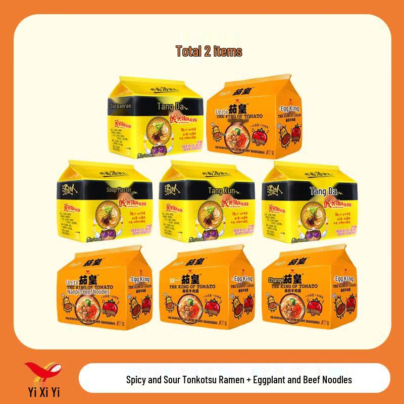Uni-President Tang Daren Instant Noodle Mixed Combo