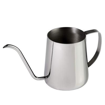 Perlmutt-Kaffeekanne aus Metall, 390 ml, Edelstahl, hergestellt in Japan, Tsubame no Takumi 18-8, HB-8395