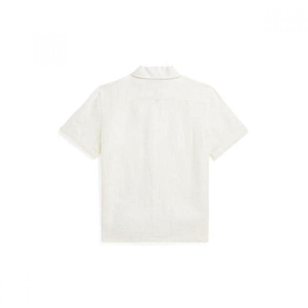 Polo Ralph Lauren Boys Linen Camp Shirt 8 18 Years