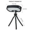 Solar Powered Motion Lights Waterproof Flood Lamp Outdoor Security Lights With Flexible Octopus Tripod For Patio Garden Deck
