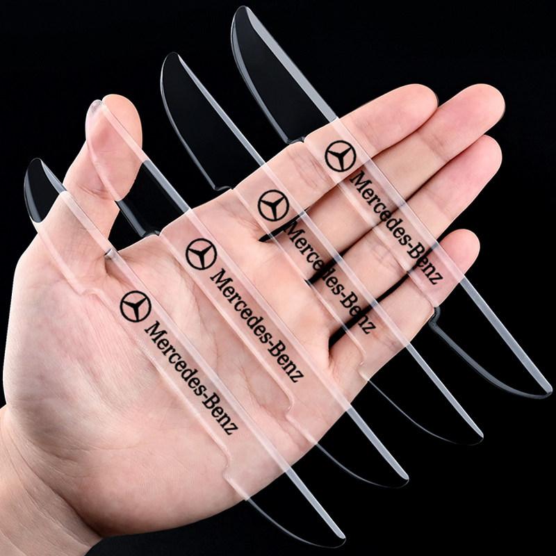 Transparent TPU Car Door Anti-Collision Protector Strip Sticker For Mercedes Benz A C E S Class AMG CLA CLS W204 W212 W213