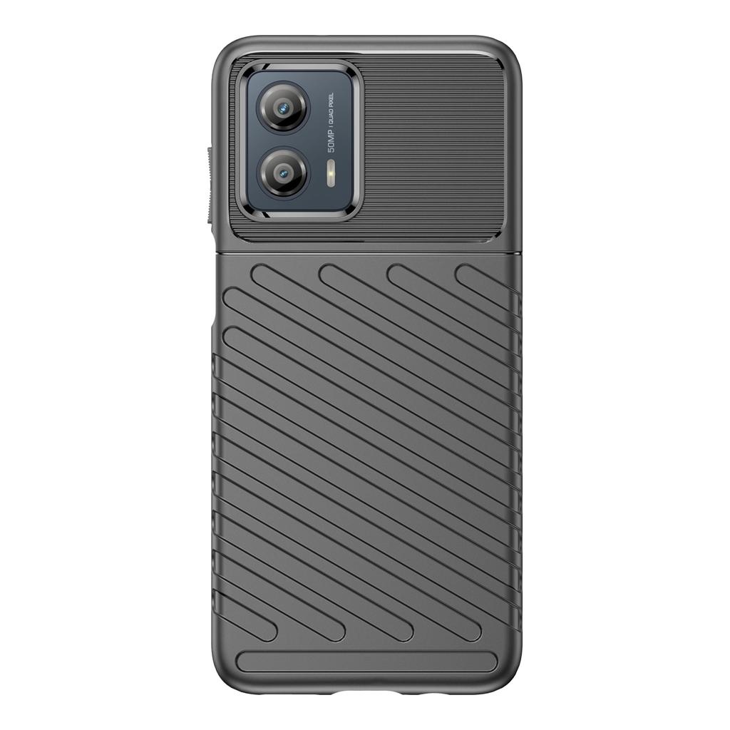 Für Motorola Moto G53 5G Thunder Serie Handyhülle Verdickte TPU Handyhülle Köperstruktur Rutschfeste Handyhülle