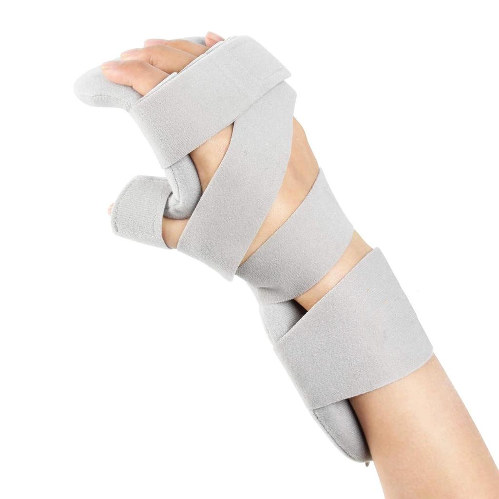 SpotRest Hand Splint & Finger Straightening Glove with Wrist Support & Finger Separator