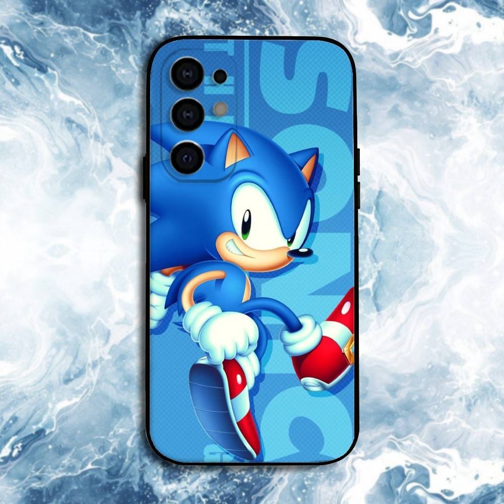 S-Sonic The H-Hedgehog Phone Case For Samsung S25,S24,S21,S22,S23,S30,Ultra,S20,Plus,Fe,Lite Black Shell