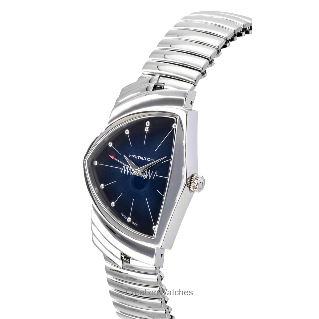 Hamilton Ventura Stainless Steel Blue Dial Quartz H24411142 Men's Watch