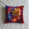 Band Cushion Cover Soft Case J-Jjudas Sofa Living SN Room Home Comfortable Office Decor Protective P-Ppriest Pillow