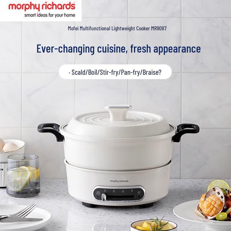 Morphyrichards MR9087 Multi-Function Electric Cooker CN plug (adapter included)