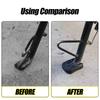 1/2/4Pcs Motorcycle Footrest Pad Soft Rubber Pad For Scooter Base Plate Anti-slip Pads Motorcycle Base Bracket Extension Foot