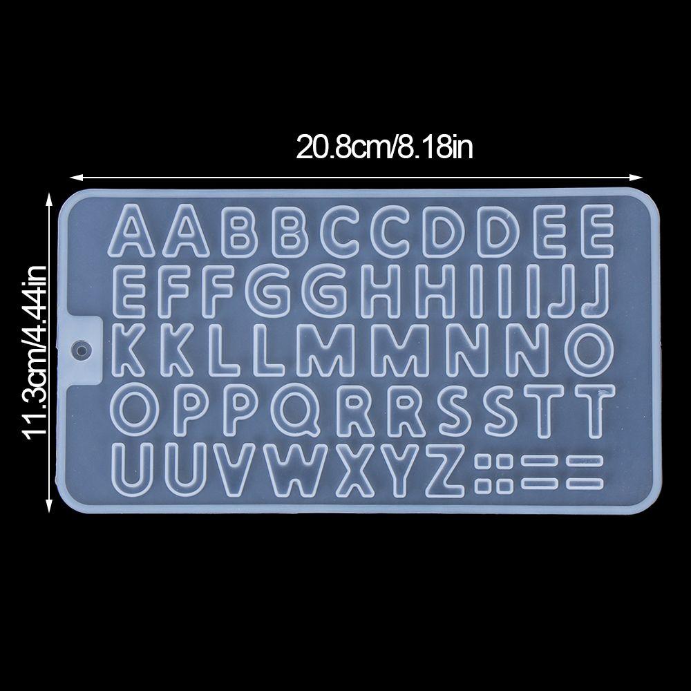 Pendant Resin Crafts UV Epoxy Letters Resin Mold Silicone Mould Casting Molds Jewelry Making Tools