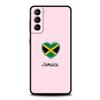 Jamaica National Flag Phone Case For Samsung Galaxy S25 Edge S24 S23 S22 Ultra S20 S21 FE 5G S10 S9 Plus S10E Soft Cover