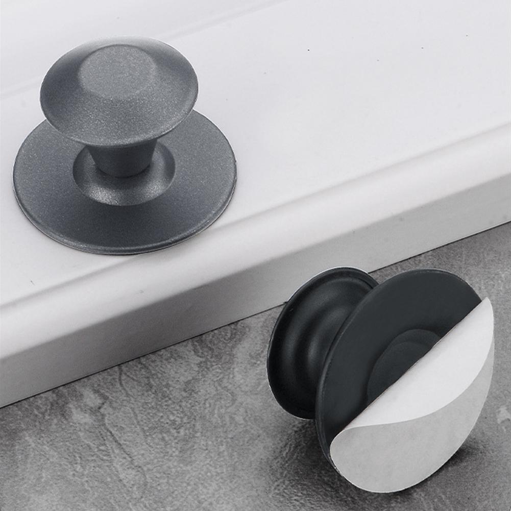 Punch-Free Drawer Handle Zinc Alloy Self-Adhesive Hook For Desk Cabinet Wardrobe Drawer Furniture Hardware