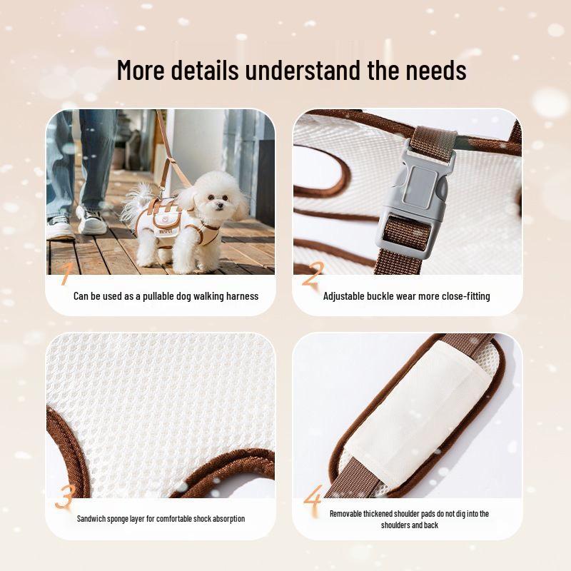 Portable Pet Shoulder Bag for Small Dogs and Cats