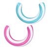 U-shaped Inflatable Pool Float Thickened PVC Semicircle Float Tube Foldable Floating